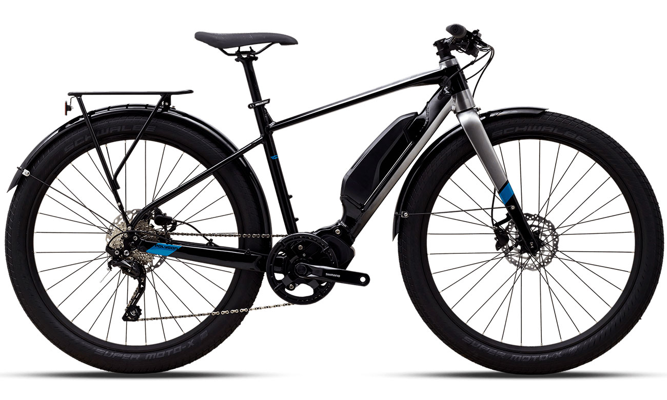 Фотографія Велосипед Polygon PATH E5-BIKE GENT 27,5" (2022) 2022 black